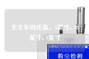 無塵車間托盤，5英寸x 18英寸x 1英寸